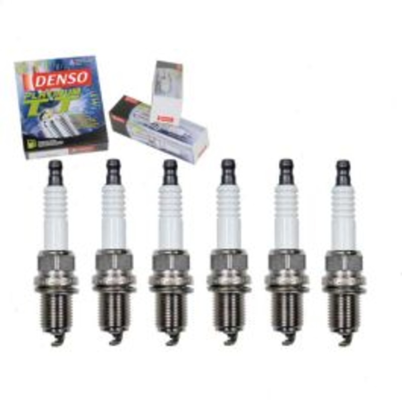6 pc DENSO Platinum TT Spark Plugs for 1984-1989 Nissan 300ZX 3.0L V6