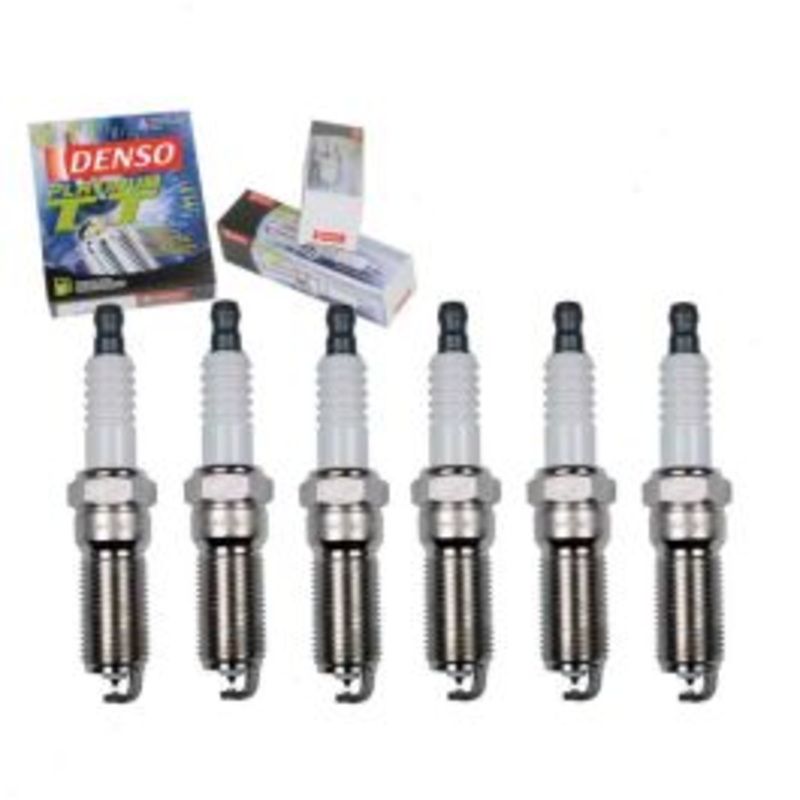 6 pc DENSO Platinum TT Spark Plugs for 2006-2009 Cadillac STS 3.6L V6