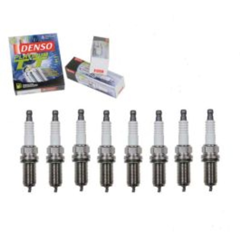 8 pc DENSO Platinum TT Spark Plugs for 2008-2017 Toyota Sequoia 4.6L 5.7L V8