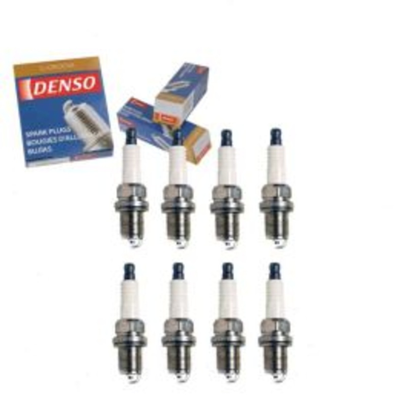 8 pc DENSO Standard U-Groove Spark Plugs for 1994-1999 Dodge Ram 1500 5.2L 5.9L V8