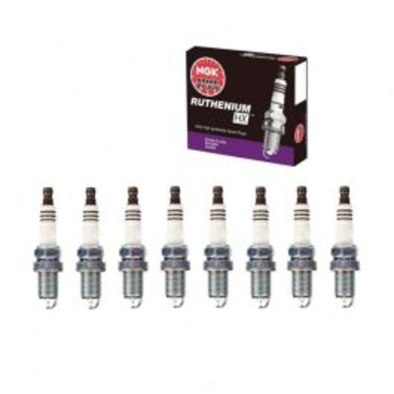 8 pc NGK Ruthenium HX Spark Plugs for 1998-2002 Dodge Ram 3500 5.9L V8