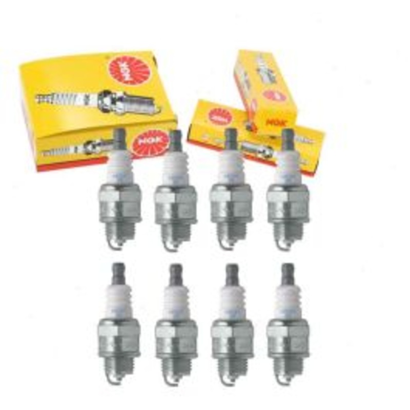 8 pc NGK Standard 4972 BPMR6A SOLID Spark Plugs