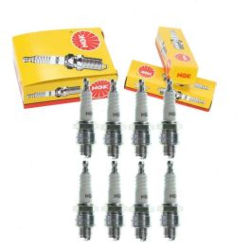 8 pc NGK Standard Spark Plugs for 1965-1967 Jeep Wagoneer 5.3L V8