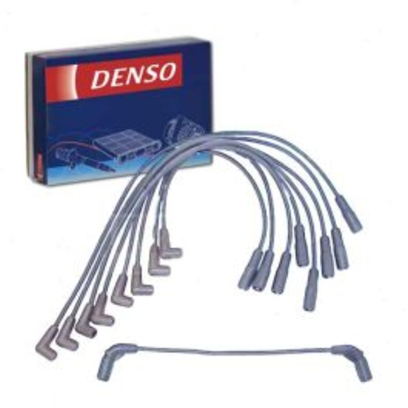 DENSO Spark Plug Wire Set for 1996-1999 Chevrolet K2500 Suburban 5.7L V8