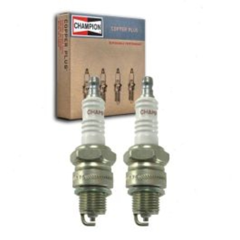 2 pc Champion Copper Plus Spark Plugs for 1949-1959 Citroen 2CV 0.4L H2