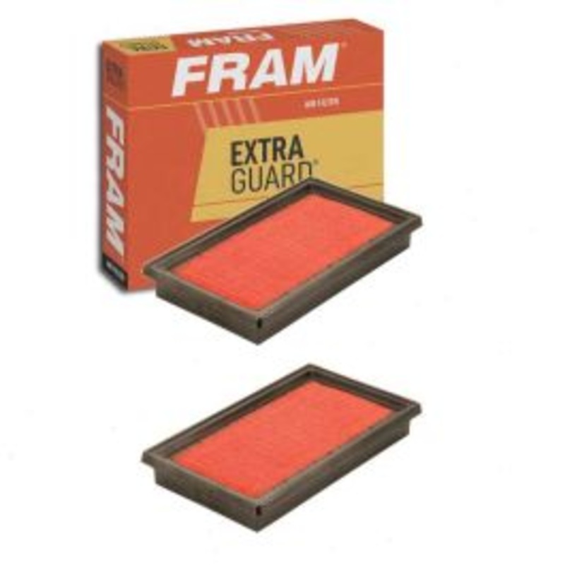 2 pc FRAM Extra Guard Air Filters for 2014-2018 Infiniti Q50 (V6 3.5L and V6 3.7L engines only)