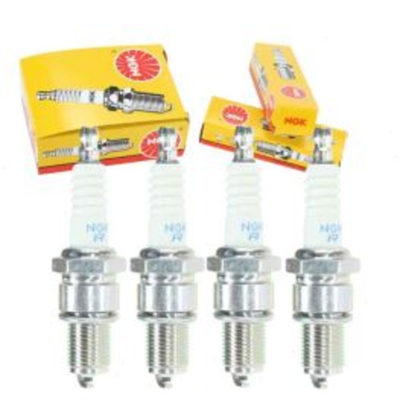 4 pc NGK Standard Spark Plugs for 1958-1966 Lotus Elite 1.2L L4