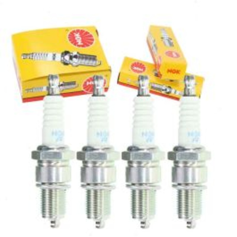 4 pc NGK Standard Spark Plugs for 1974-1975 Dodge Colt 1.6L 2.0L L4