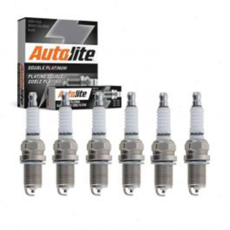 6 pc Autolite Double Platinum Spark Plug for 1992-2001 Nissan Maxima