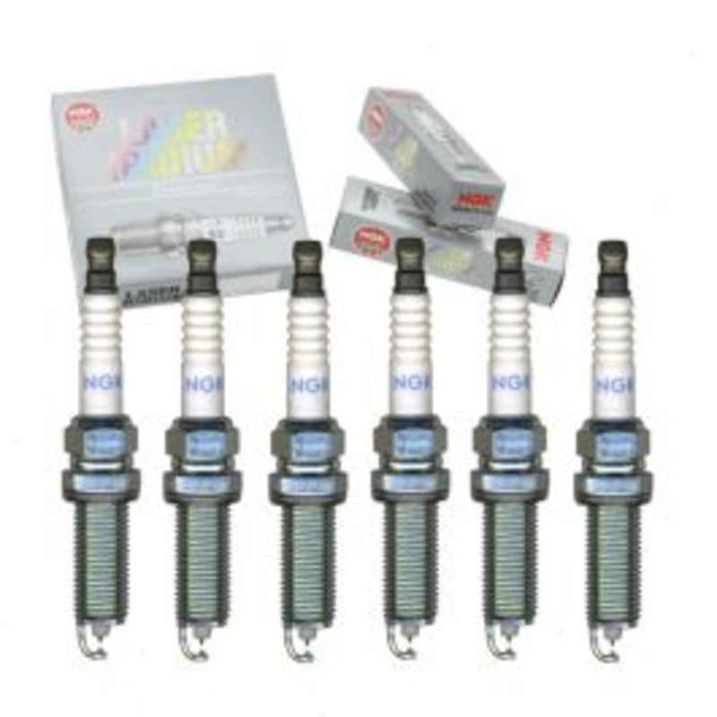 6 pc NGK Laser Iridium Spark Plugs for 2015-2019 Infiniti Q70L 3.7L V6