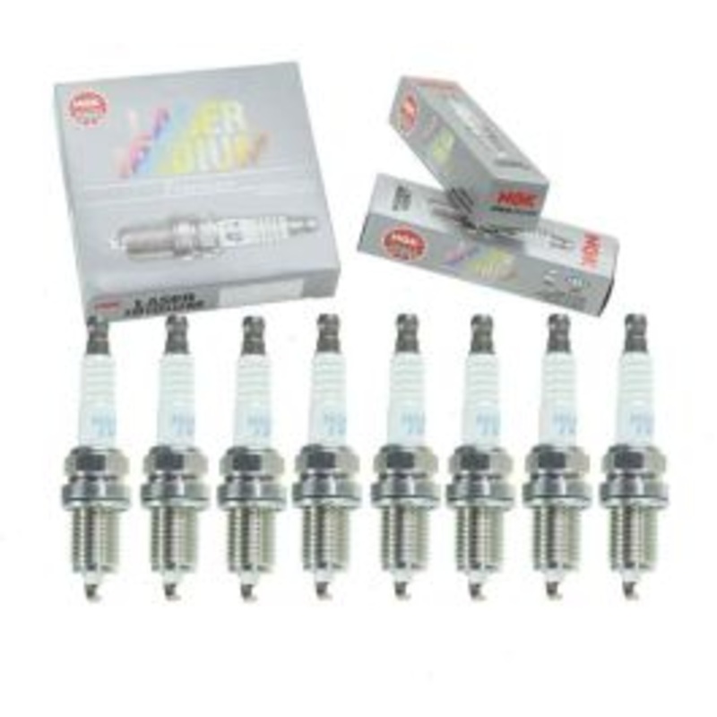 8 pc NGK Laser Iridium Spark Plugs for 2002 Dodge Ram 1500 4.7L V8