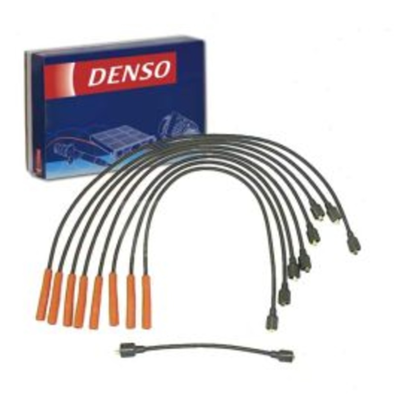 DENSO Spark Plug Wire Set for 1978 Plymouth Volare 5.2L 5.9L V8