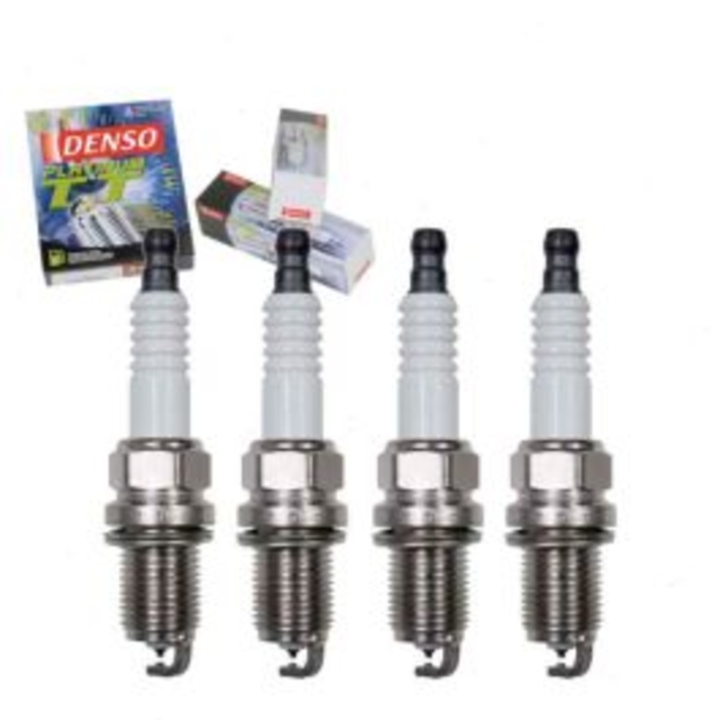 4 pc DENSO Platinum TT Spark Plugs for 2003-2012 Toyota Matrix 1.8L 2.4L L4