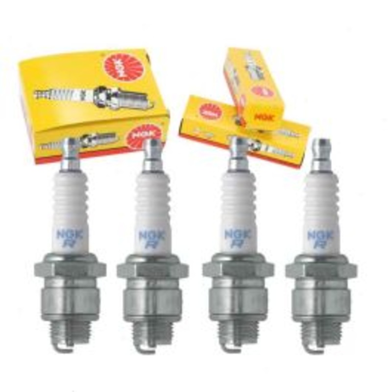 4 pc NGK Standard Spark Plugs for 1961-1967 Jeep Dispatcher 2.2L L4