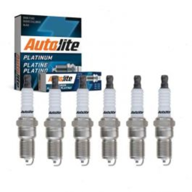 6 pc Autolite Platinum Spark Plug for 2001-2006 Ford Escape 3.0L V6
