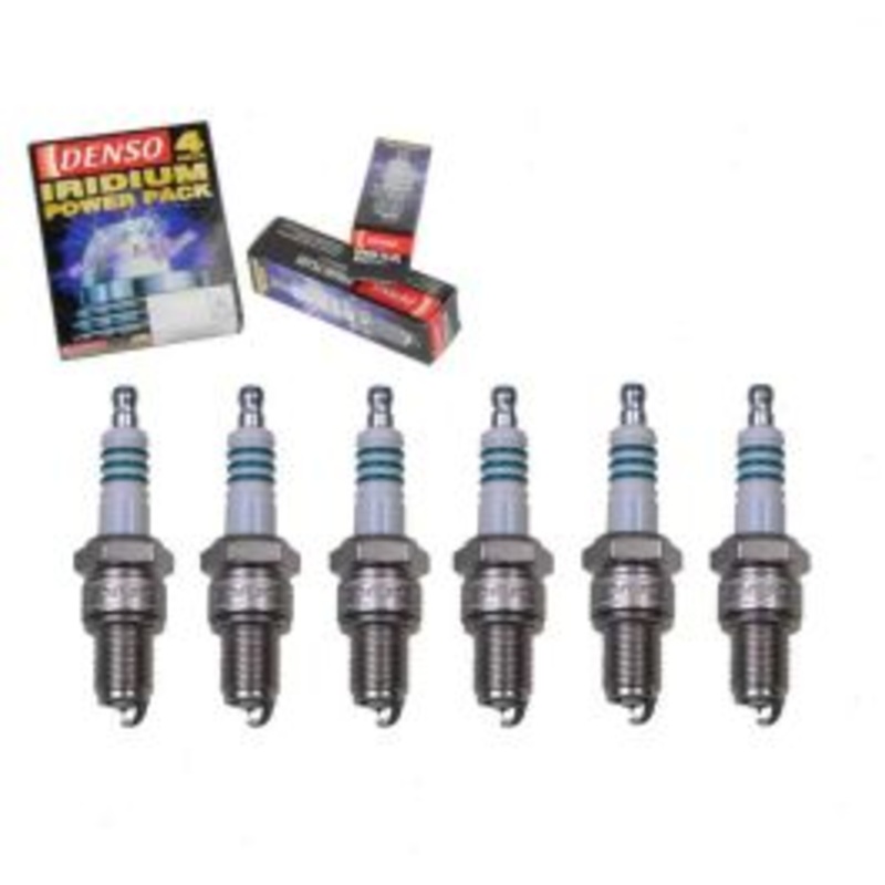 6 pc DENSO Iridium Power Spark Plugs for 1964-1967 Chevrolet P20 Series 4.8L L6