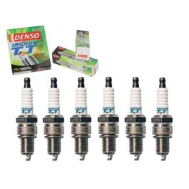 6 pc DENSO Iridium TT Spark Plugs for 1968-1973 Jeep J-2600 3.8L 4.2L L6