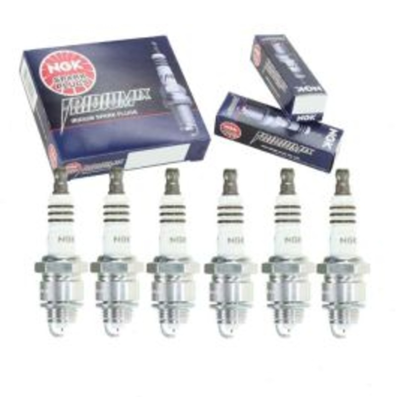 6 pc NGK Iridium IX Spark Plugs for 1968-1970 International M1100 3.6L 3.9L L6