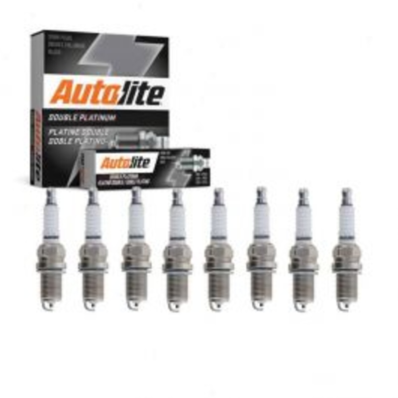 8 pc Autolite Double Platinum APP5503 Spark Plug
