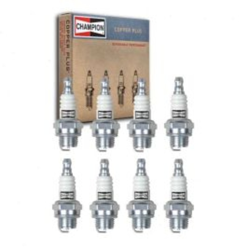 8 pc Champion Copper Plus 843 Spark Plugs