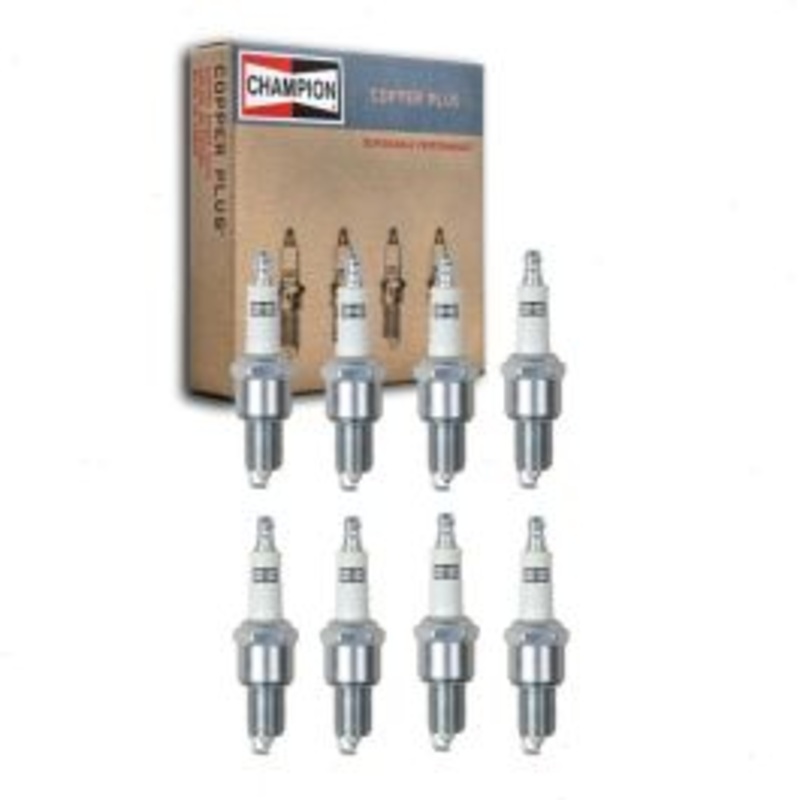 8 pc Champion Copper Plus Spark Plugs for 1957-1958 Dodge Suburban 5.3L 5.7L 5.9L V8