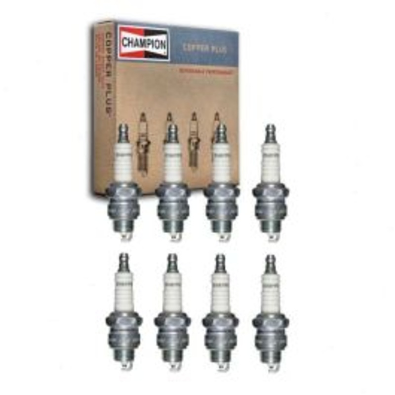 8 pc Champion Copper Plus Spark Plugs for 1962-1966 Oldsmobile Dynamic 88 6.5L 7.0L V8