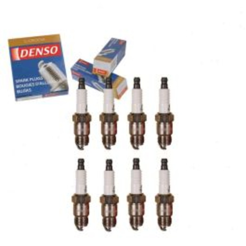8 pc DENSO Standard U-Groove Spark Plugs for 1976-1986 Chevrolet K10 5.0L 5.7L 6.6L 7.4L V8