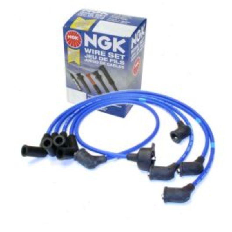 NGK Spark Plug Wire Set for 1986-1987 Honda Wagovan 1.5L L4