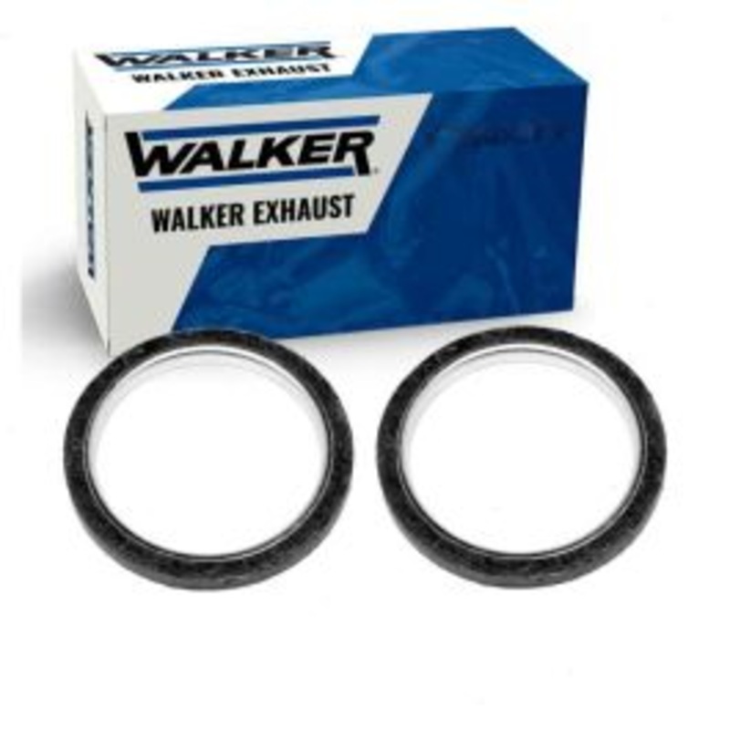 2 pc Walker Front Converter To Rear Converter Exhaust Pipe Flange Gaskets for 2000-2005 Lexus GS300 3.0L L6