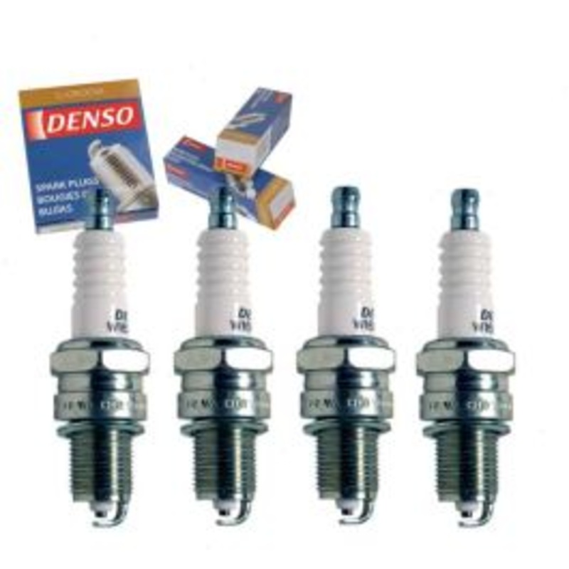 4 pc DENSO Standard U-Groove Spark Plugs for 1986 Pontiac Sunbird 1.8L L4