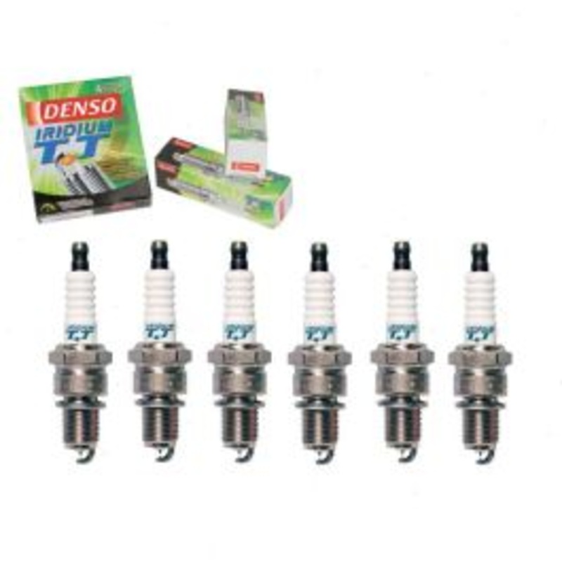 6 pc DENSO Iridium TT Spark Plugs for 1963-1967 Chevrolet C10 Pickup 4.8L L6