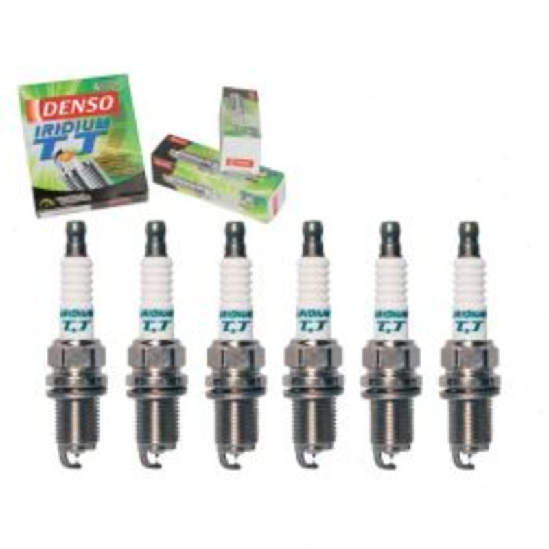 6 pc DENSO Iridium TT Spark Plugs for 2002-2003 Saturn LW300 3.0L V6
