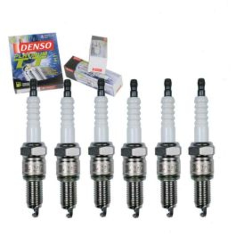 6 pc DENSO Platinum TT Spark Plugs for 1972-1974 Jeep DJ5 3.8L 4.2L L6