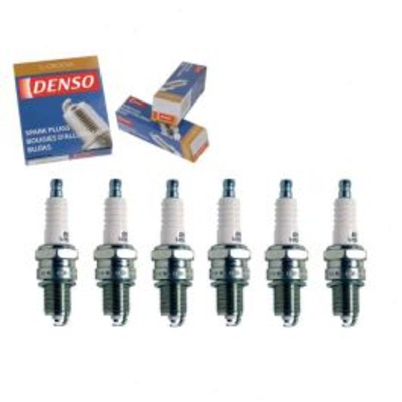 6 pc DENSO Standard U-Groove Spark Plugs for 1979 American Motors Spirit 3.8L L6
