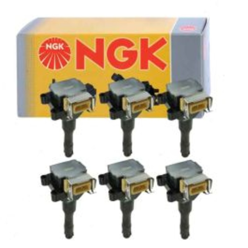 6 pc NGK Ignition Coils for 1994-1995 BMW M3 3.0L L6