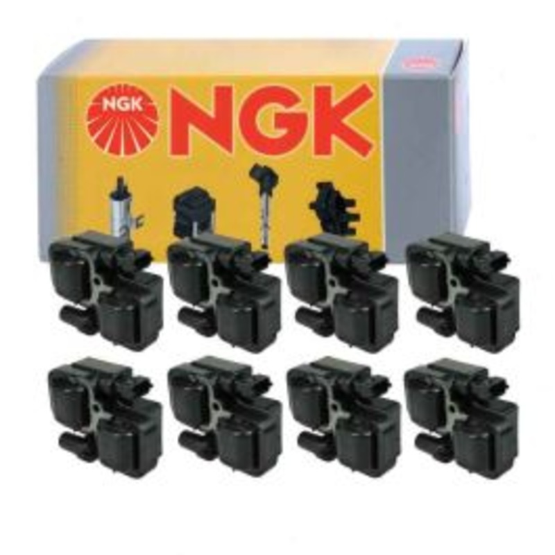 8 pc NGK Ignition Coils for 2003-2006 Mercedes-Benz CLK500 5.0L V8