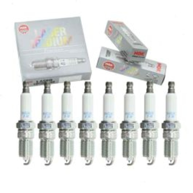 8 pc NGK Laser Iridium Spark Plugs for 2008-2010 Hummer H3 5.3L V8