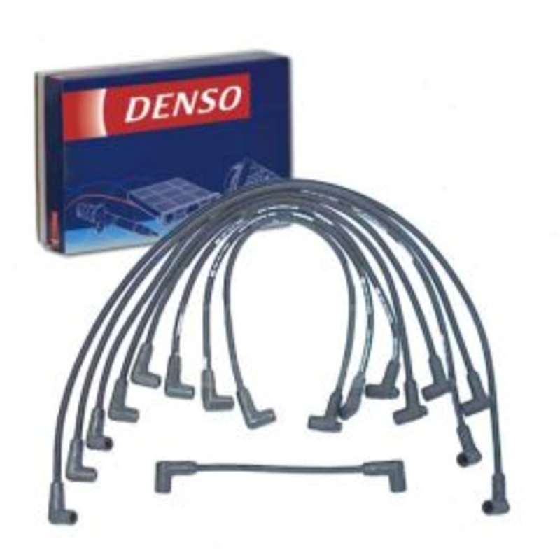 DENSO Spark Plug Wire Set for 1978-1986 Chevrolet K10 Suburban 5.0L 5.7L 6.6L V8