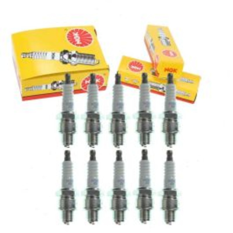 10 pc NGK Standard 6715 BR8HS SOLID Spark Plugs