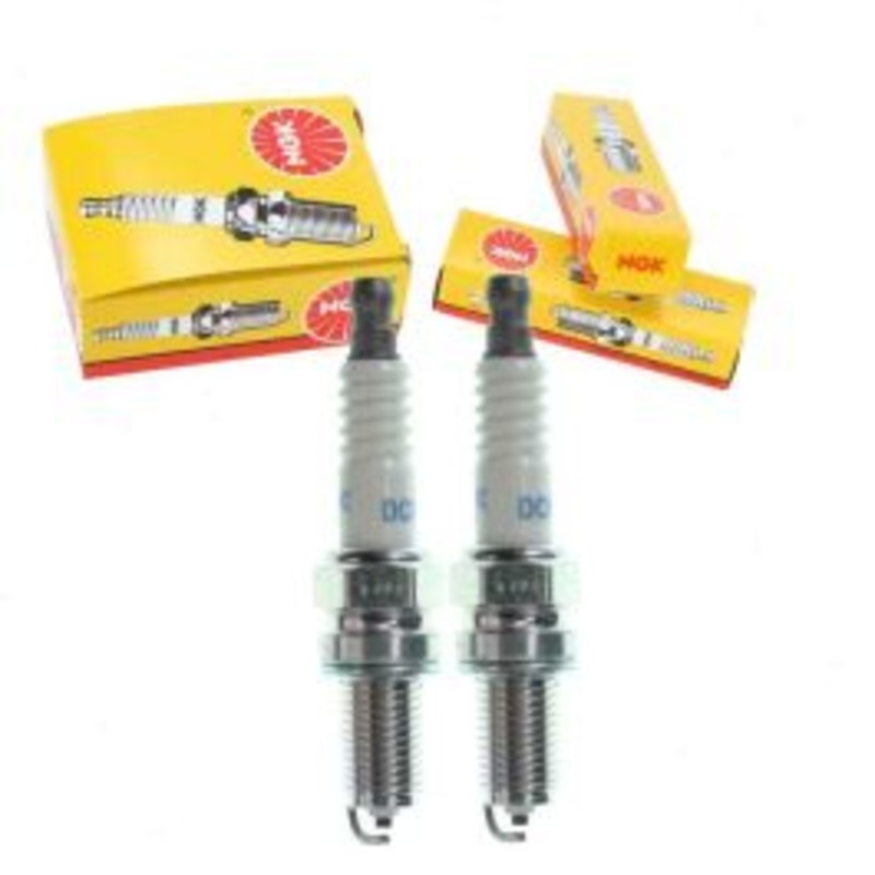 2 pc NGK Standard 2641 DCPR9E Spark Plugs