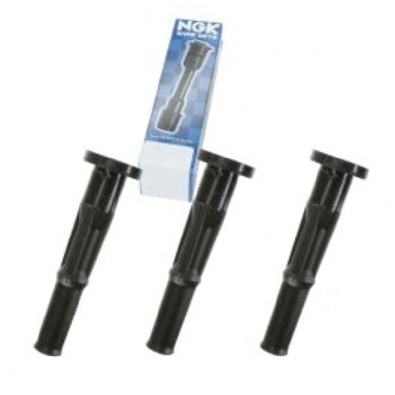 3 pc NGK Ignition Coil Boots for 2000-2004 Toyota Tundra 3.4L V6