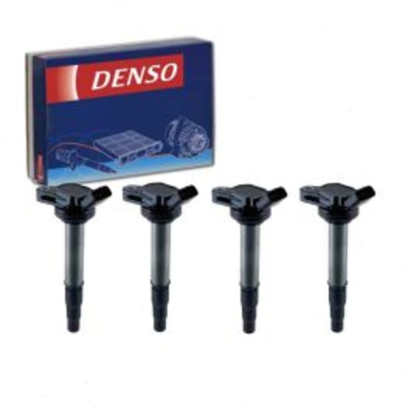 4 pc DENSO Direct Ignition Coils for 2017-2018 Toyota Corolla iM 1.8L L4