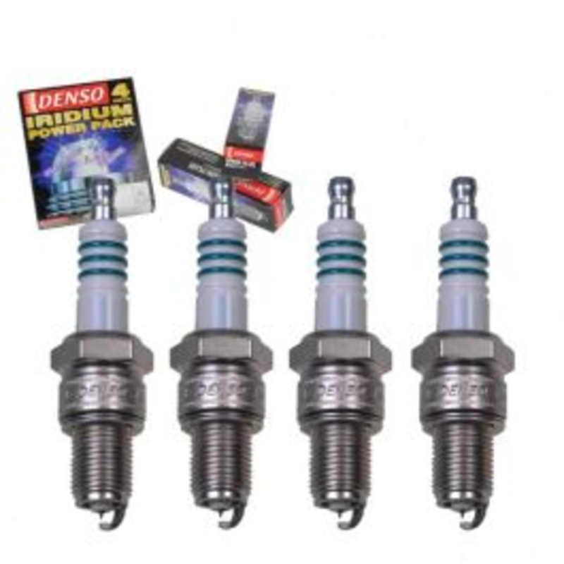 4 pc DENSO Iridium Power Spark Plugs for 1972-1976 Mazda B1600 1.6L L4