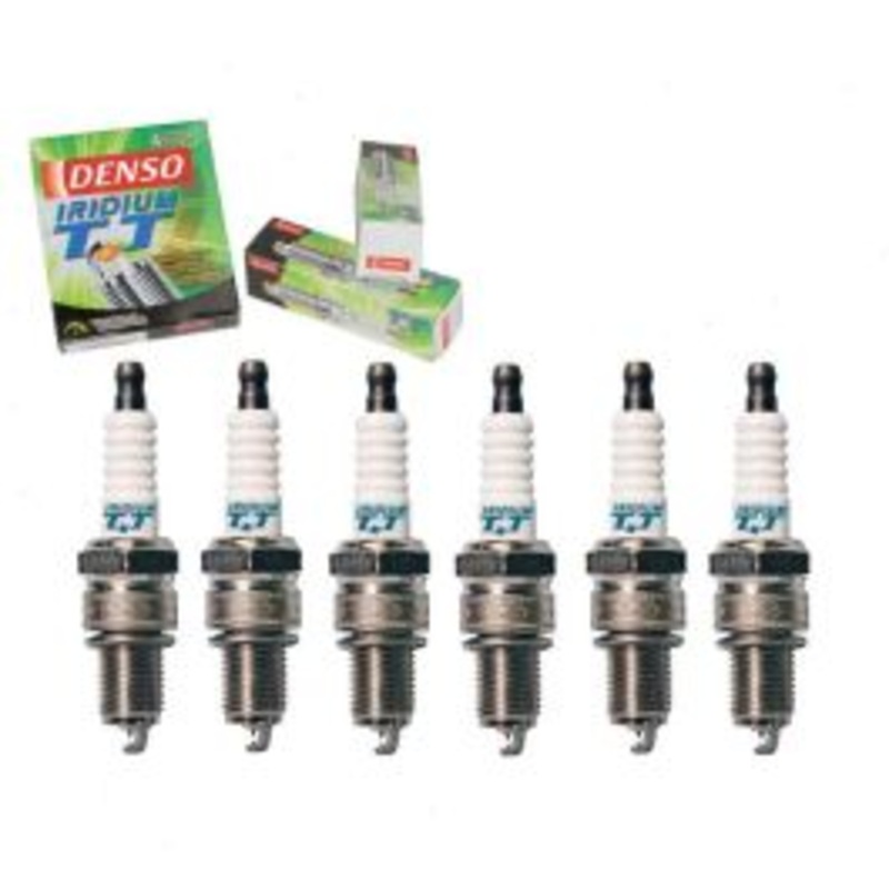 6 pc DENSO Iridium TT Spark Plugs for 1969-1970 International 1100D 3.8L L6