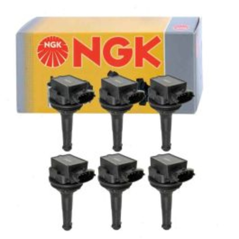 6 pc NGK 49000 U5033 Ignition Coils