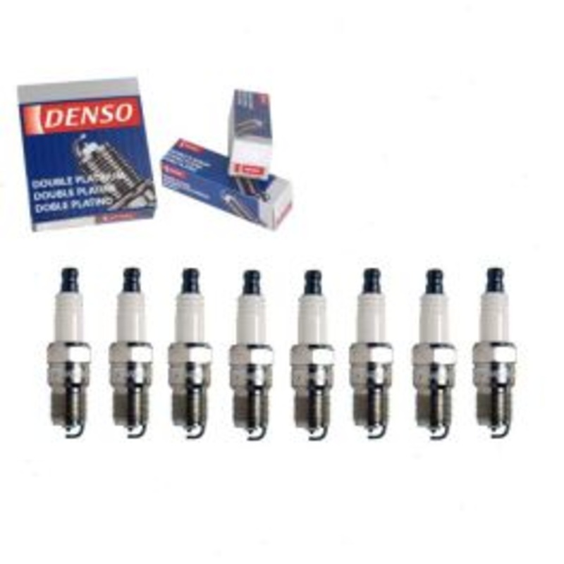 8 pc DENSO Double Platinum Spark Plugs for 1996-1999 Chevrolet K1500 Suburban 5.7L V8