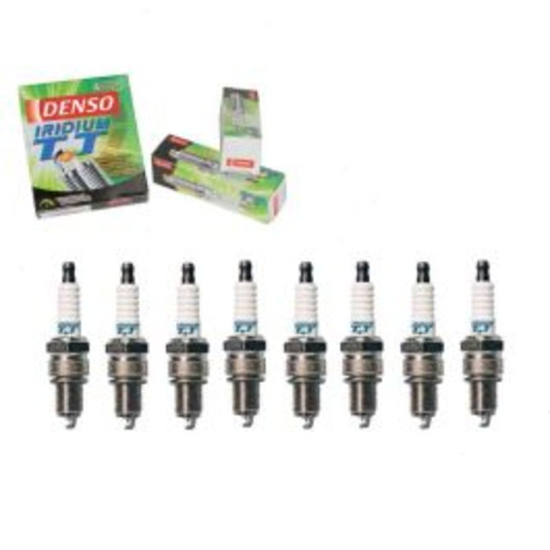 8 pc DENSO Iridium TT Spark Plugs for 1956-1964 Plymouth Savoy 4.5L V8