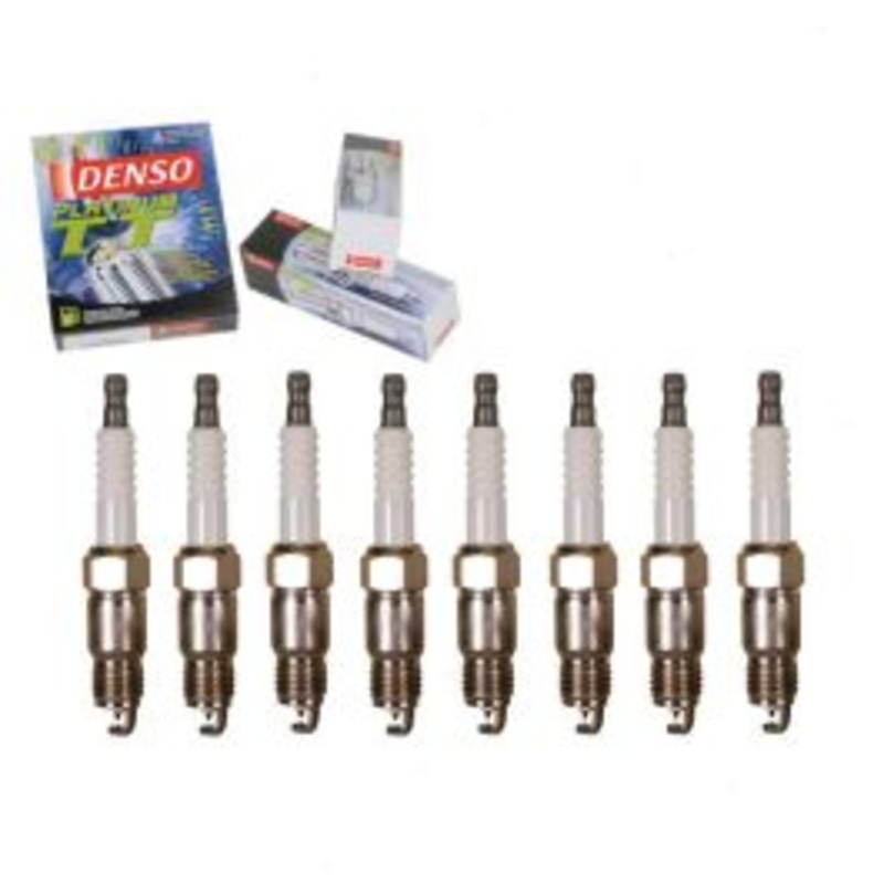 8 pc DENSO Platinum TT Spark Plugs for 1986-1996 GMC G3500 5.7L 7.4L V8