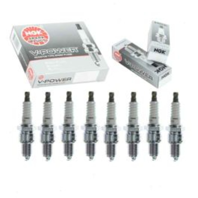 8 pc NGK V-Power Spark Plugs for 1964-1973 Dodge Polara 4.5L 5.2L 5.9L V8