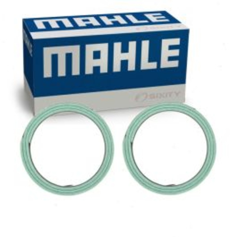 2 pc MAHLE Exhaust Pipe Flange Gaskets for 1993-2015 Toyota Avalon Camry Corolla Cruiser FJ Highlander Land S Sienna 1.6L 3.0L 3.3L 3.4L 4.0L 4.5L 4.7L L4 L6 V6 V8